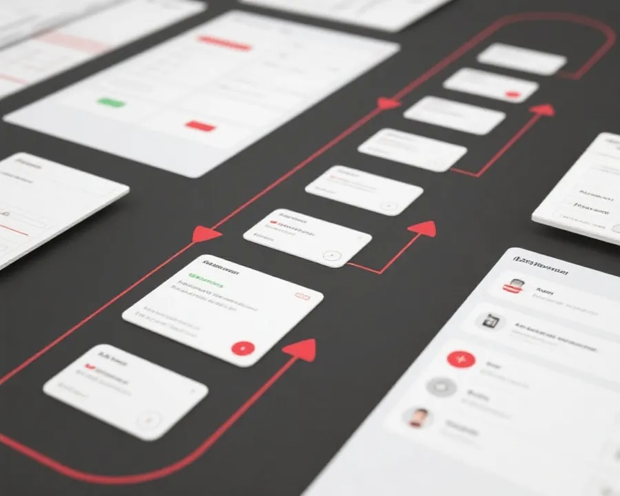 高效访问路径示意图